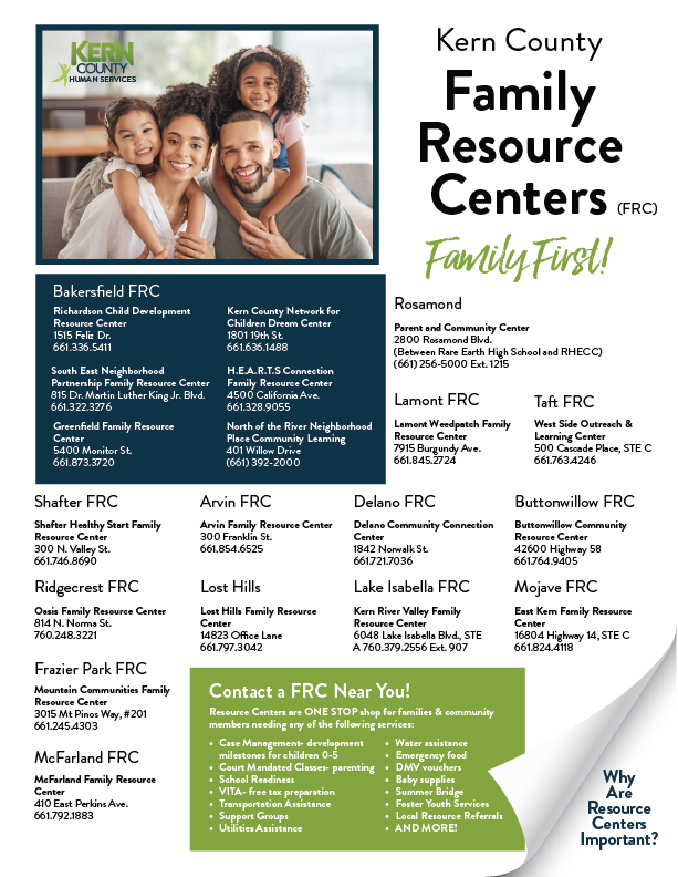 Family Resource Center Information