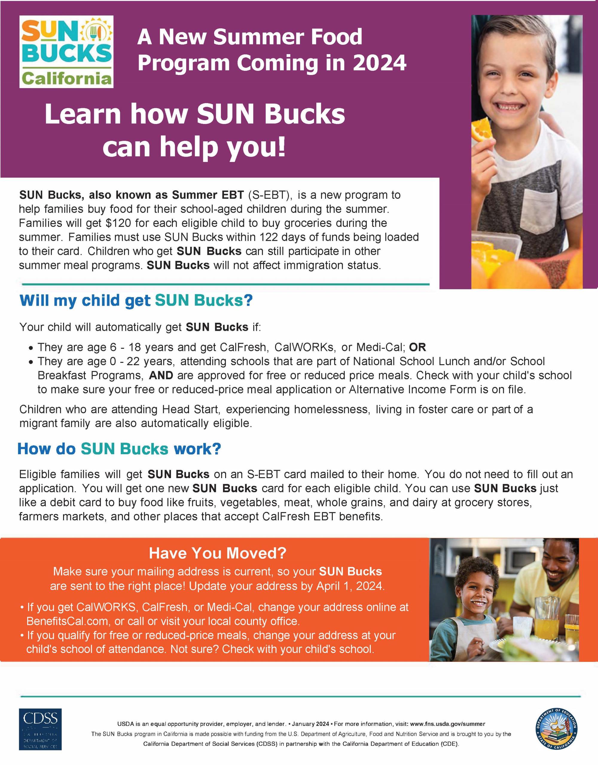 Summer EBT SUN Bucks Flyer 031524 - English Final